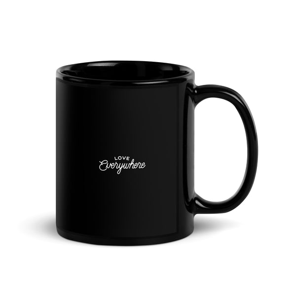 Life Be Lifin' Black Glossy Mug